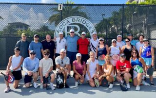 Pickleball for a Cure event