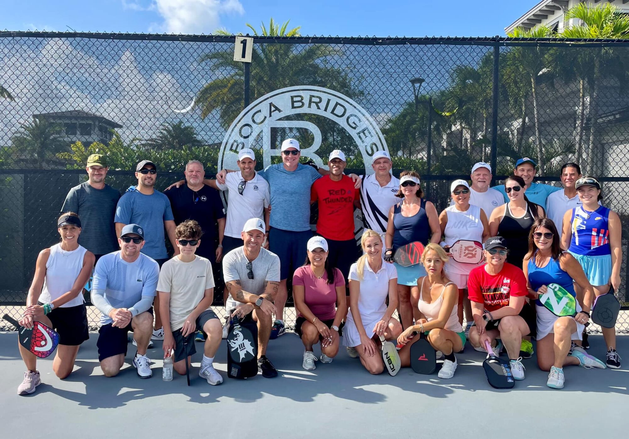 Pickleball for a Cure event